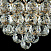 Хрустальная потолочная люстра Maytoni Gala DIA783-CL46-6-G